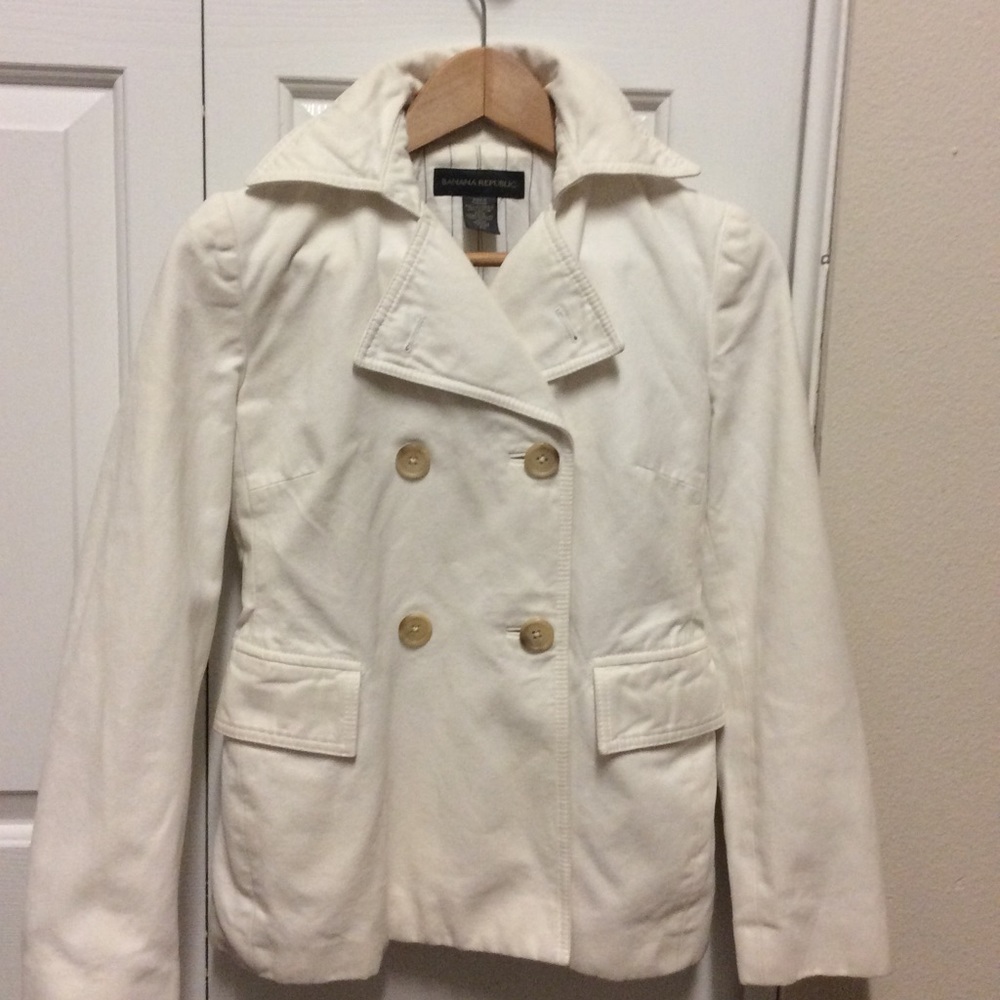 Banana Republic White Women’s Jacket